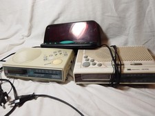 drei alte RADIOWECKER ca. 1990, funktionieren, u.a. Saba