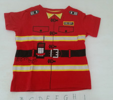 Motiv aussuchen: T-Shirt Gr. 98 Kurzarm Baumwolle Kinder Junge Polizei Auto Fisc