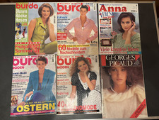 6 HEFTE 1997 BURDA MODEN ANNA