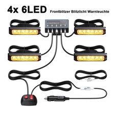 4x Frontblitzer LED Blitzlicht