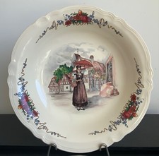 Sarreguemines Obernai Teller ,Ø 31,4 cm,Henri Loux Design,Frankreich, Elsass