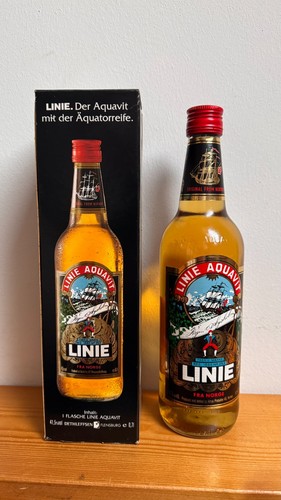 Vintage linie aquavit 1997 - aquavit,