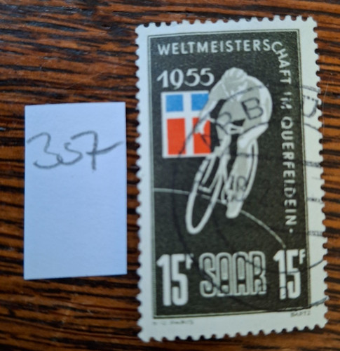 Saarland 1955 357 - 1955,, mi.nr.