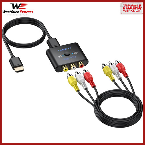 Rca auf hdmi adapter 1080p - adapter,