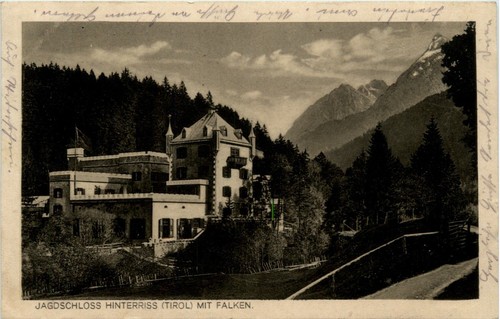 Hinterriss jagdschloss mit - jagdschloss,