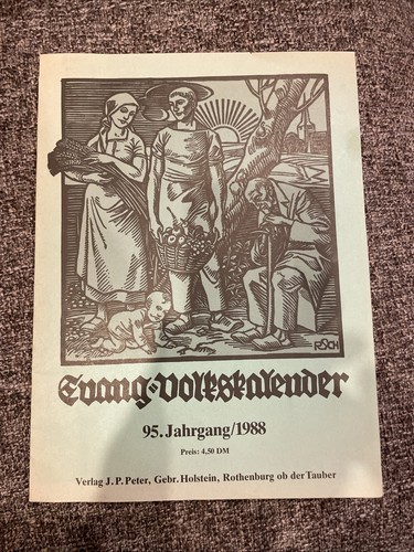 Evangelischer volkskalender - evangelischer,