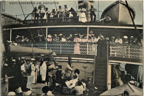 Neptunsfeier äquator - am,