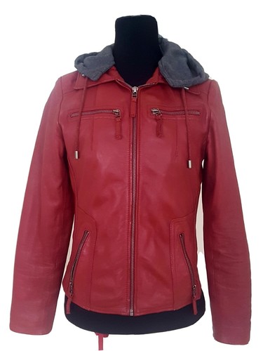 Lederjacke damen 36 - damen,, rot