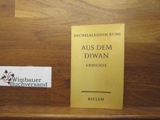 Aus dem Diwan : [Gedichte]
