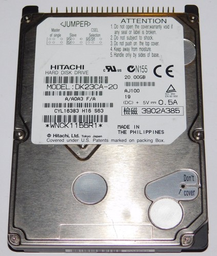 Hitachi dk23ca 5 - hitachi, 2,5"