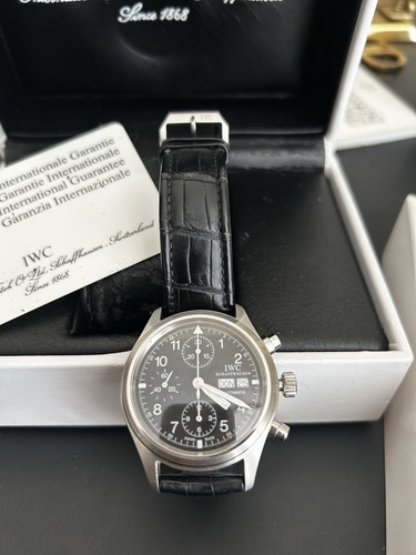 Iwc fliegeruhr schwarzes - fliegeruhr,