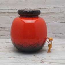 Vase Keramik retro Fat Lava