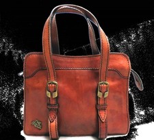 THE BRIDGE Henkeltasche LEDER Ledertasche SCHULTERTASCHE Abendtasche TOP 3698