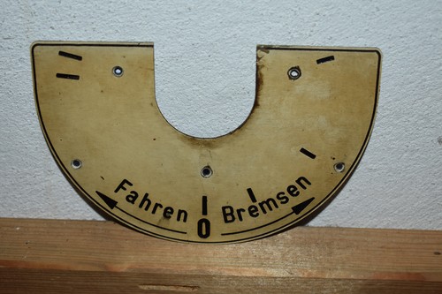Original altes schild - original,
