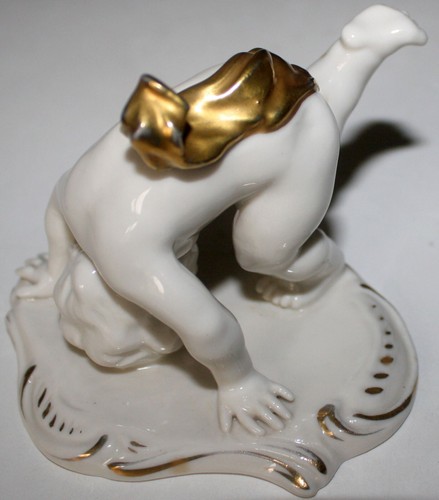 Porzellan figur kind - porzellan,