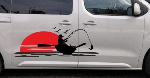 Aufkleber auto wohnmobil set - auto,