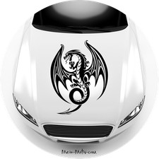Autoaufkleber Drachenmädchen