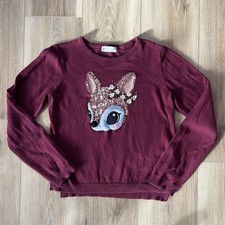 Maroon long sleeve - 8-10,