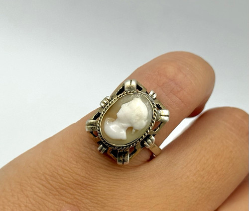 Antiker 800 silber ring - antiker,
