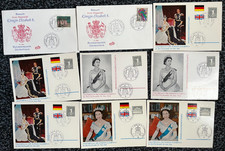Queen Elisabeth II - Erinnerungssonderpostkarte - Mai 1965