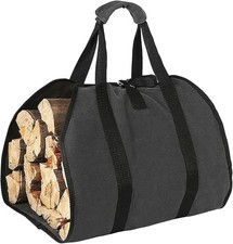 Brennholz Tragetasche robust - wasserdichte Holztasche mit Griffen