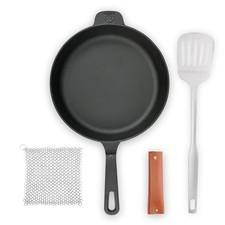 GRÄWE Gusseisenpfanne CI 350, Eisnpfanne, Bratpfanne Ø 24 cm / Ø 28 cm / Ø 32 cm