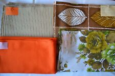 Paket alte Stoffe Stoffreste DDR Polstermöbelstoff Übergardinenstoff Dekostoff