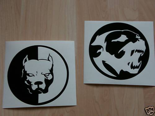Pitbull aufkleber sticker - pitbull,