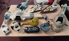 Star Wars Kenner Vintage B-Wing Fighter, Slave 1 Sammlung-Konvolut 1980