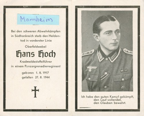 Wk2 sterbebild wehrmacht - wk2,