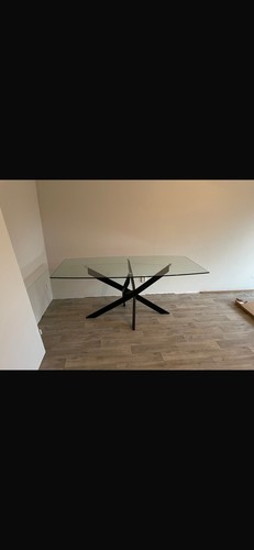 Glas esstisch 180 90 - esstisch,