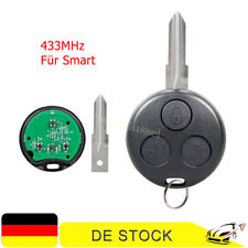 433MHz Autoschlüssel für Smart Cabrio 450 Roadster City Coupe Funk Fernbedienung