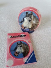 Puzzle Puzzleball Pferde Andalusier Horse Ø 5cm Ravensburger mit Steckbrief