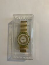 SWATCH Chrono SCG100 Golden Globe - Kollektion 1993 - Flexband MEDIUM LARGE [1]