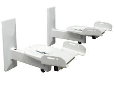 2 x Lautsprecher Boxen Speaker Wandhalterung Wandhalter 12kg schwenkbar Paar