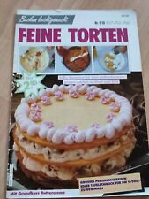 Feine Torten Vintage Zeitschrift 1990 iger Jahre