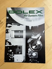 Bolex Av-System 16mm Filmkameras Prospekt 