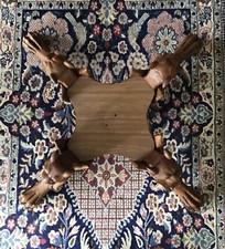 Antiquarischer  Tischrumpf mit