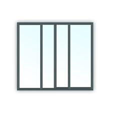 Schiebefenster Fenster Schiebetür Tür Türe Aluminium Alu Anthrazit 2-Fach