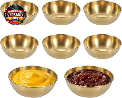 Stück gold dipschalen - stück,