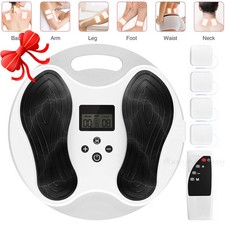 Elektrisches EMS Fußmassagegerät Durchblutungs Stimulator Beine Blutzirkulation.