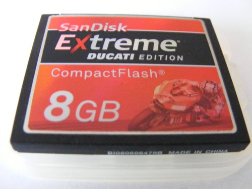8gb compact flash card - card, extreme
