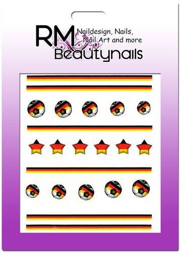 Nagel sticker fussball wm - nagel, em