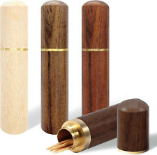 4er Set Holz Zahnstocherhalter