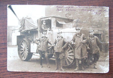 Altes Foto Militär Kraftwagen