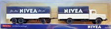 WIKING Werbemodell Büssing 8000 Koffer-LZ NIVEA von 2004   ---siehe Text---
