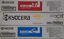Original Toner Set Kyocera TK-5205 M/Y/C für TASKalfa 356ci, 358ci