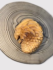 Netsuke Fauchender Drachenkopf