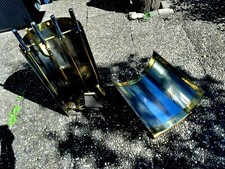 Kaminbesteck 6 tlg.+ Holzwanne ++schwere Edelstahl+ Qualität+TOP! !