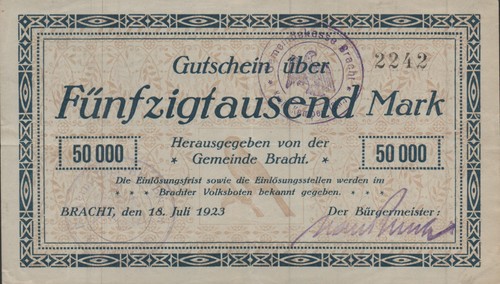 Bracht gemeinde 50 - gemeinde, tausend